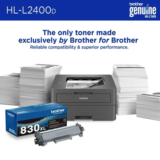 Brother HL-L2400D Compact Monochrome Laser Printer