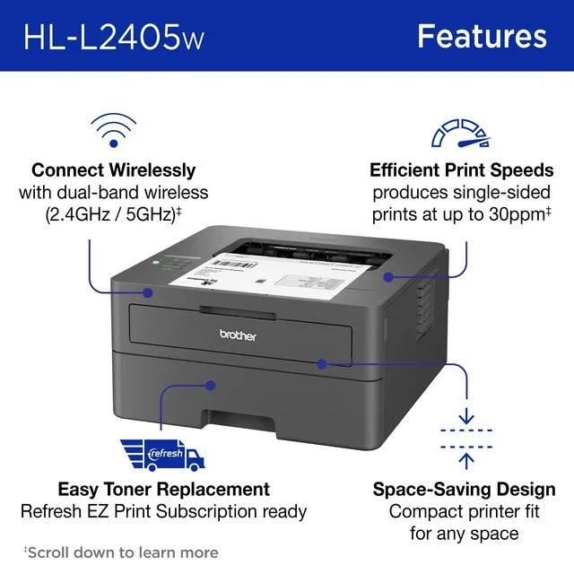 Brother HL-L2405W Printer