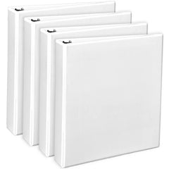 Office Depot Brand Durable View 3-Ring Binder, 1 1/2" Round Rings, Pack Of 4