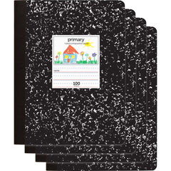 Office Depot Brand Primary Composition Books, 7-1/2" x 9-3/4", Unruled/Primary Ruled, 100 Sheets Per Pad, Pack Of 4 Books