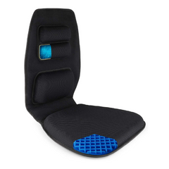 FOMI Premium Gel Cushion and Back Support  Seat Cushion Pad