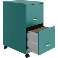 Lorell SOHO F/F Locking Drawers Mobile File Cabinet Letter