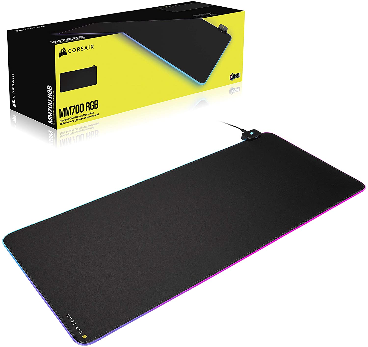 Corsair MM700 RGB Extended Cloth Gaming Mouse Pad