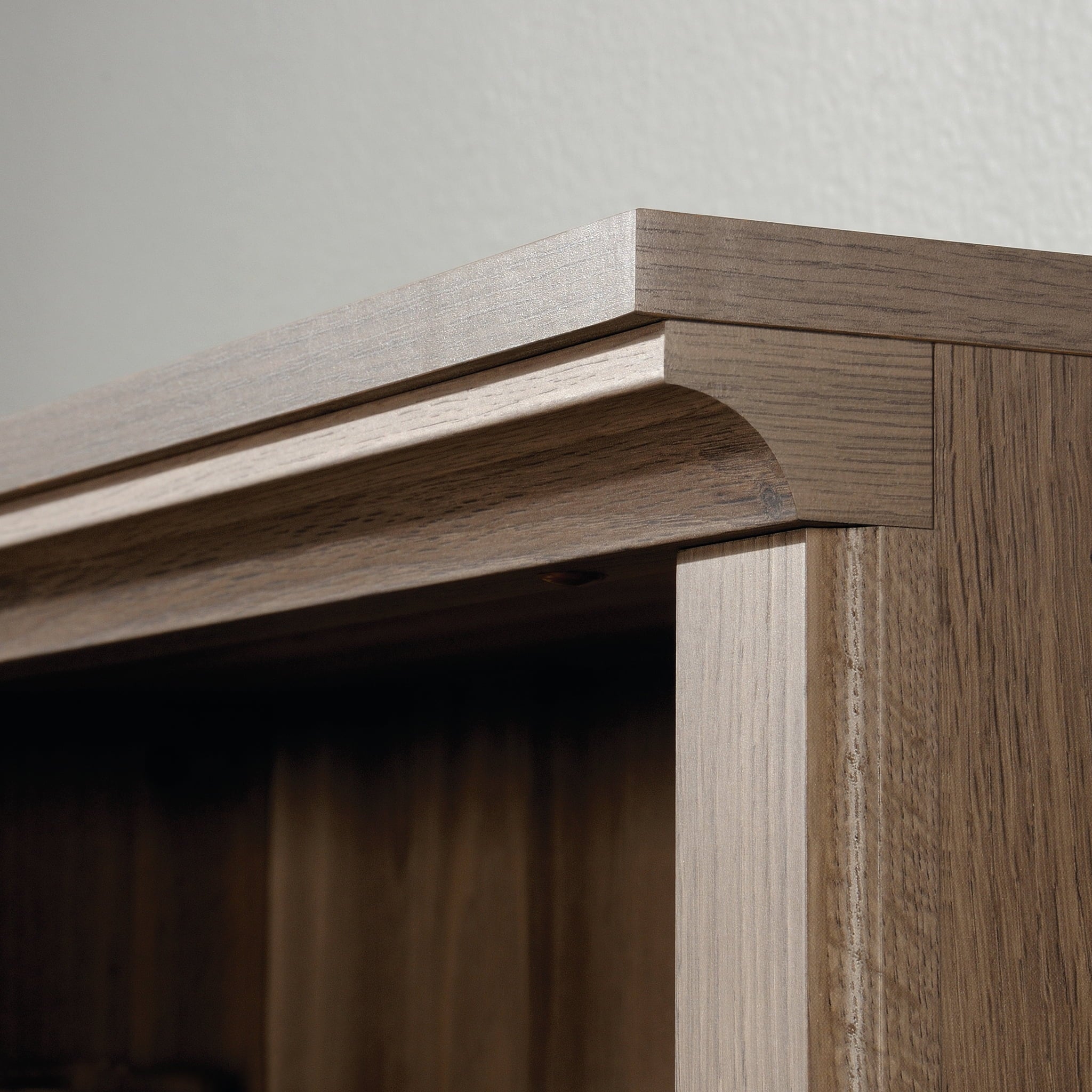 Sauder Select 5 - Shelf Bookcase, Salt Oak Finish