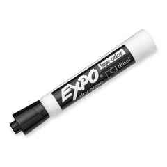 Expo Low Odor Dry Erase Markers, Chisel Tip, Black, 36 Count