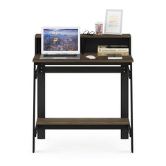 Furinno Simplistic A Frame Computer Desk, Columbia Walnut