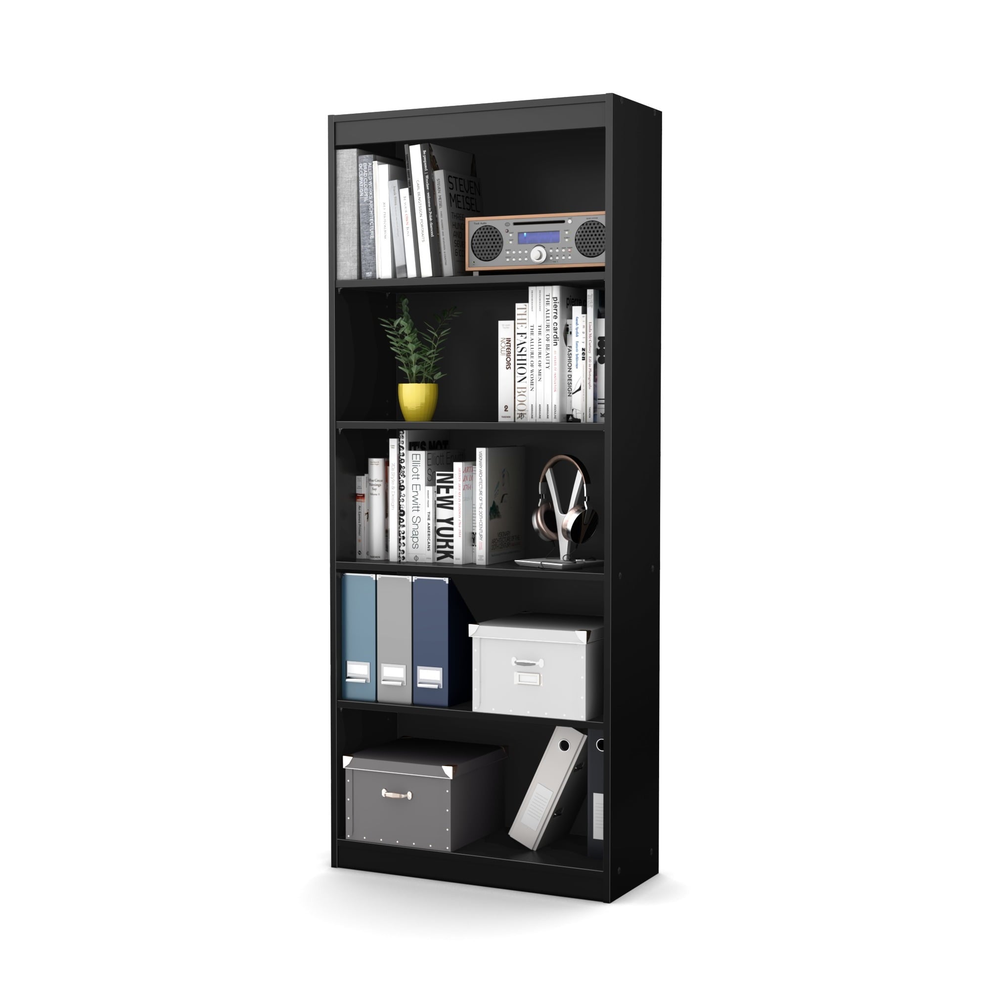 South Shore Smart Basics 5-Shelf 68 3/4" Bookcase