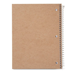 Pen+Gear Wide Ruled 3-Subject Spiral Notebook, Yellow, 10.5" x 8", 120 Pages