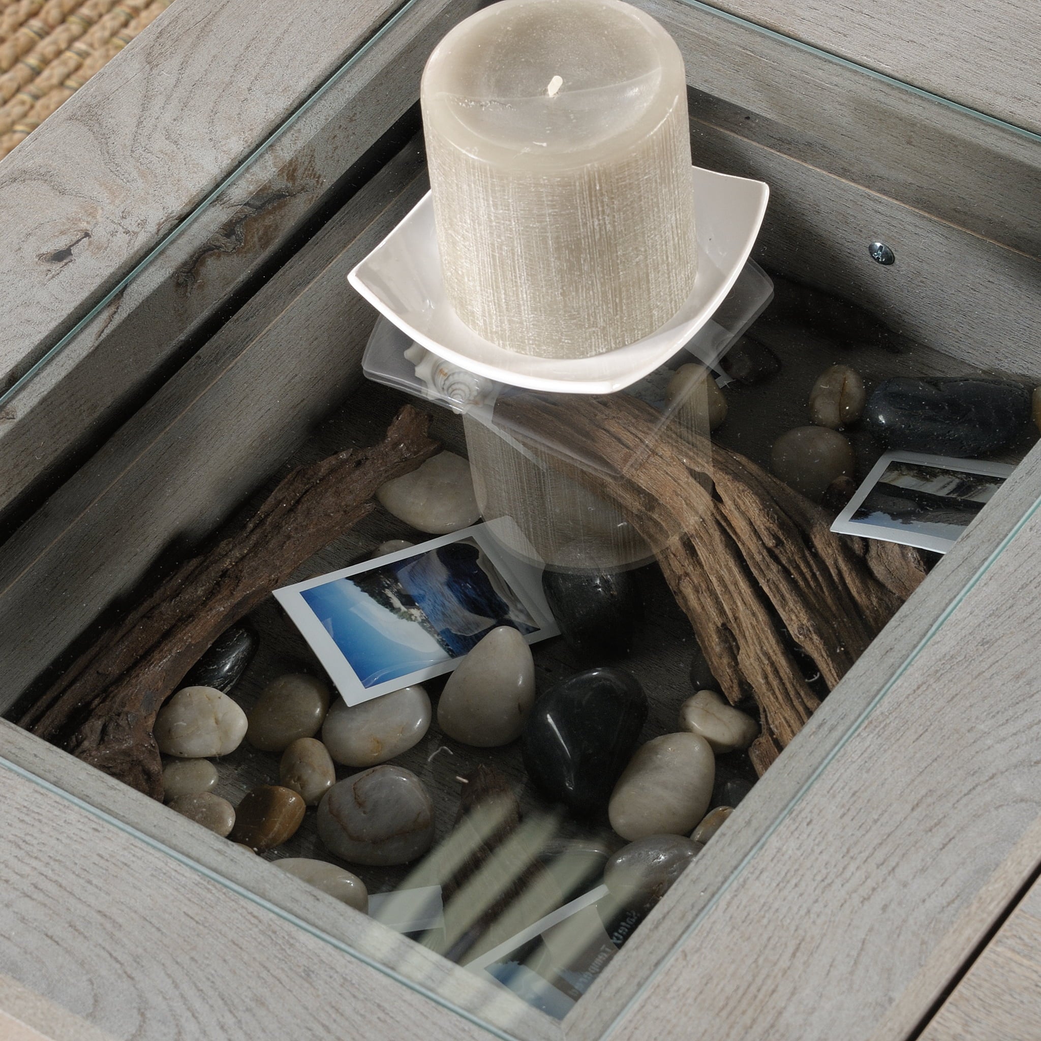 Sauder Cottage Road Lift-top Coffee Table, Mystic Oak Finish