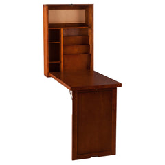 Southern Enterprises Wall Mounted Convertible Writing Desk - Walnut