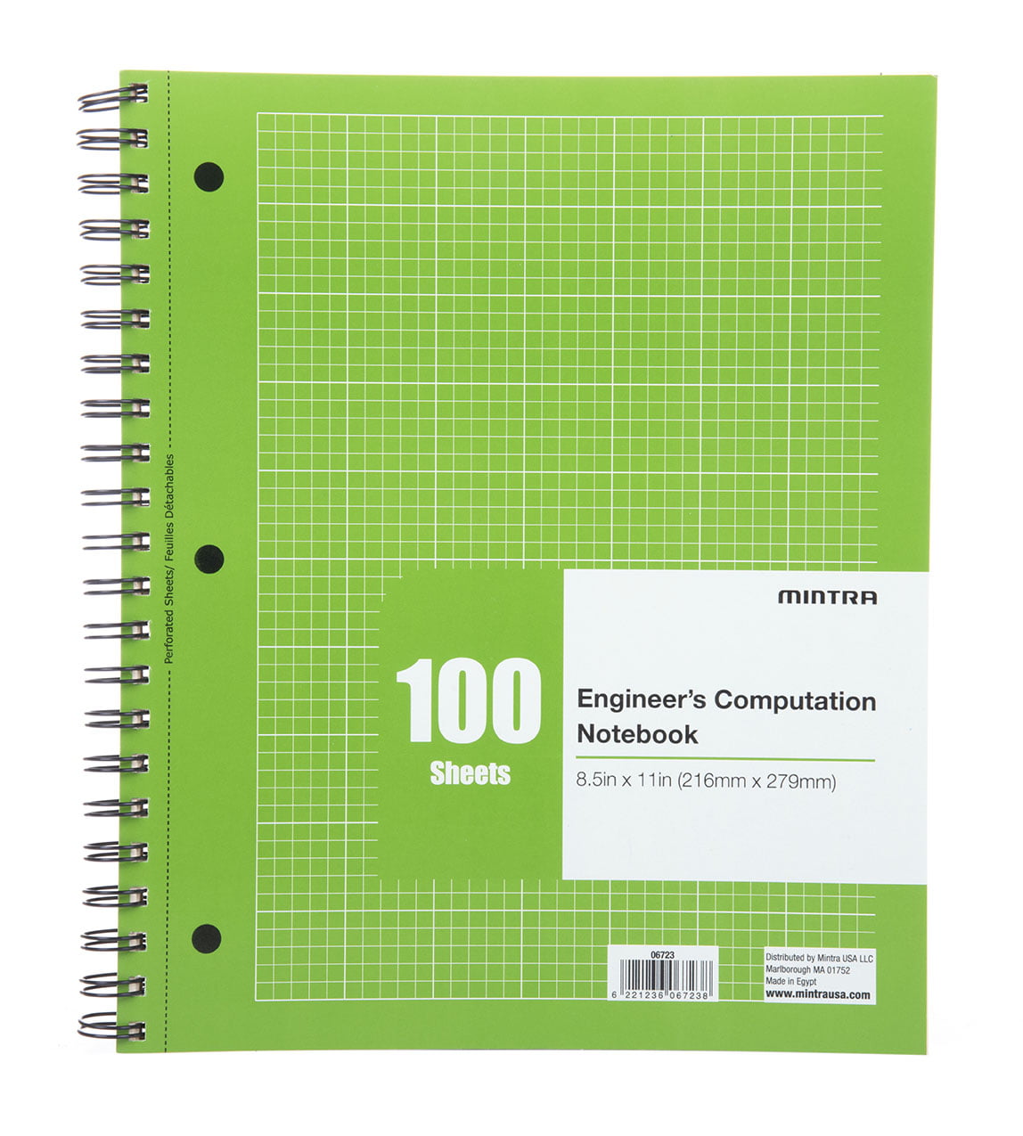 Mintra Office Engineer Notebooks and Pads (6723 Engineer Notebook, 1 Pack)