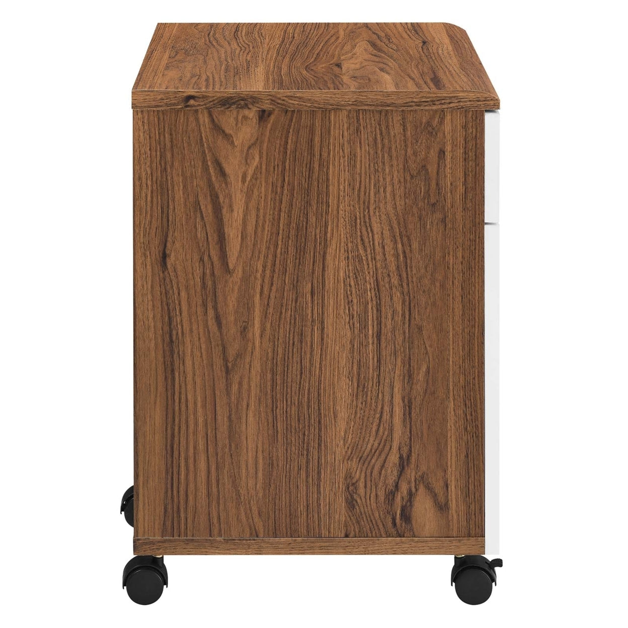 Envision Wood File Cabinet-EEI-5706-WAL-WHI