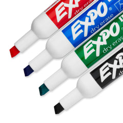 Expo Dry Erase 6-Piece Starter Set with 4 Chisel Tip Markers, Eraser, and Cleaning Spray