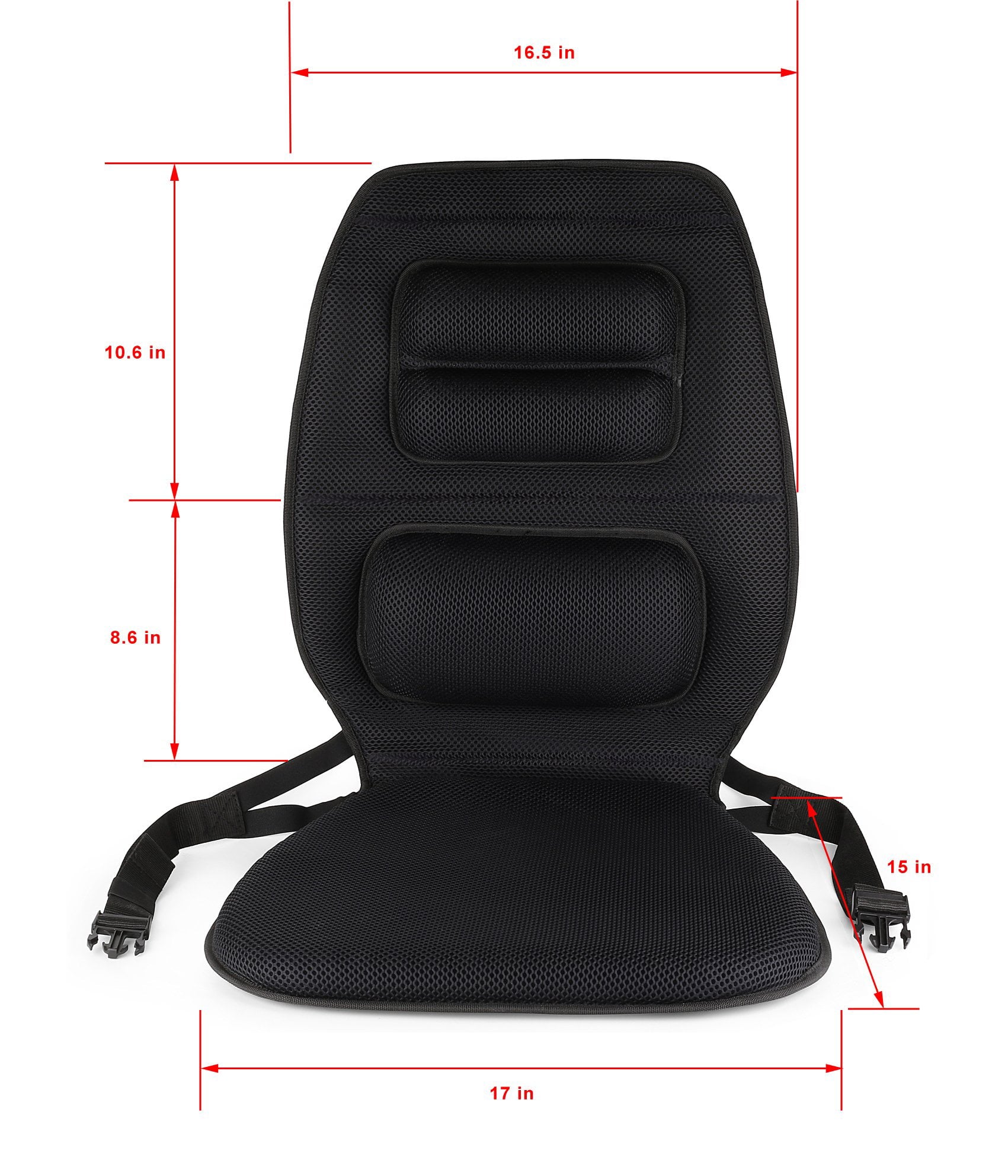 FOMI Premium Gel Cushion and Back Support  Seat Cushion Pad